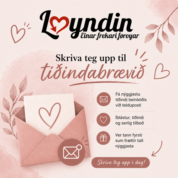Melda til t&iacute;&eth;indabr&aelig;vi&eth;