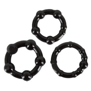You2Toys Cock Rings Get Hard - svart