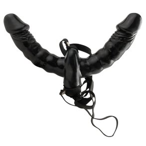 Fetish Fantasy Series Double Delight Strap-On-Vibrator