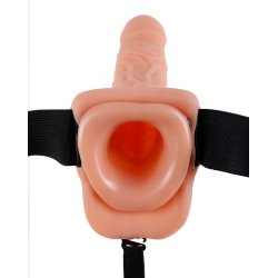 Fetish Fantasy Series Hollow Strap-on with Balls - lj&oacute;st h&uacute;&eth;litt