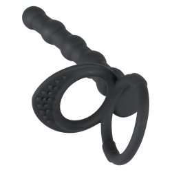 Black Velvets Cock &amp; ball ring