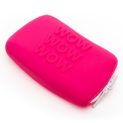 happyrabbit Zip Bag - pink