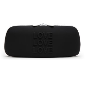 happyrabbit Zip Bag - svart