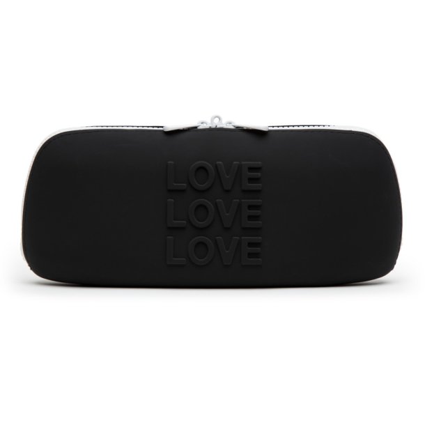 happyrabbit Zip Bag - svart