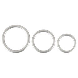 You2Toys Metallic Silicone penisringur Set