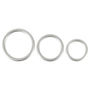 You2Toys Metallic Silicone penisringur Set