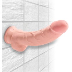 King Cock Plus 8 tumma Triple Density Cock with Balls