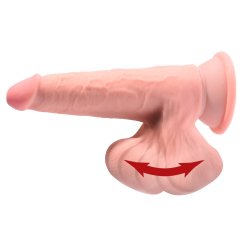 King Cock Plus Triple Density Cock with Swinging Balls - lj&oacute;st h&uacute;&eth;litt - � 5,2 cm