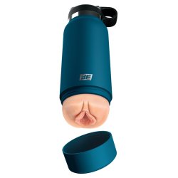 PDX Plus Fuck Flask Private Pleaser - Blue/Light