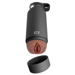 PDX Plus Fuck Flask Secret Delight - Grey/Brown