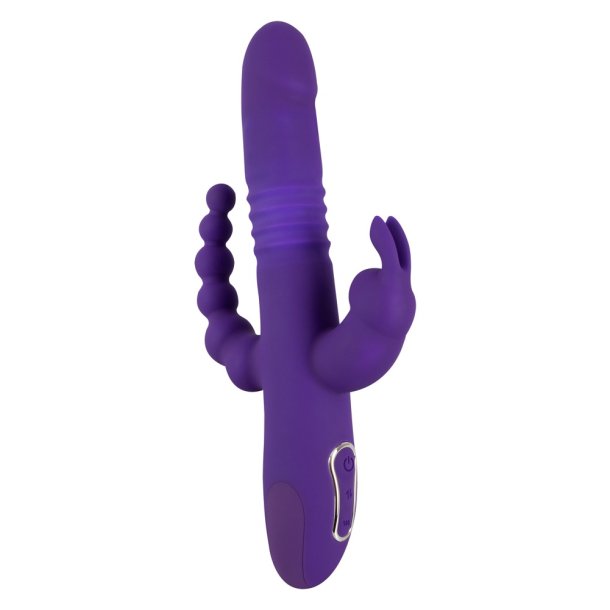 Thrusting Pearl Triple Vibrator