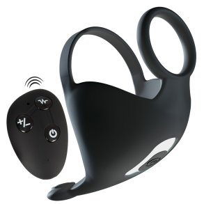 Rebel penisringur with RC ball massager