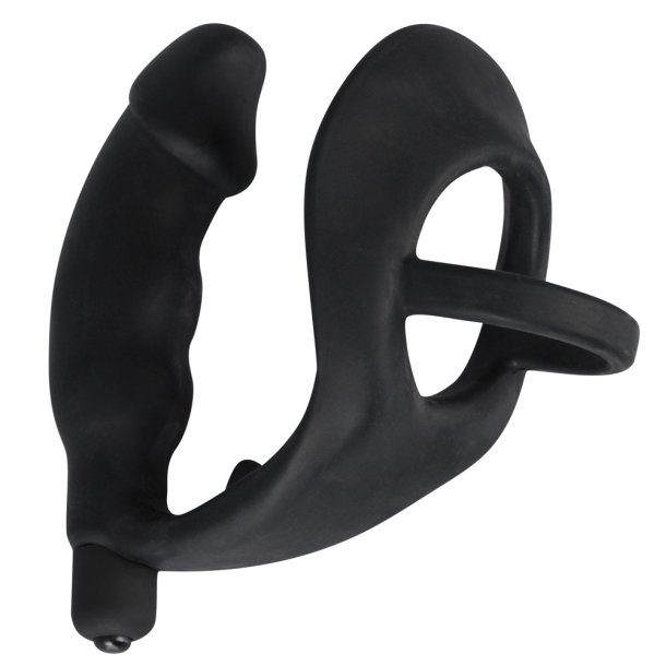 Black Velvets Ring &amp; Vibro Plug