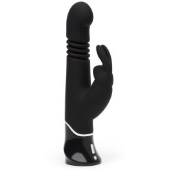 Greedy Girl Thrusting G-Spot Rabbit Vibrator