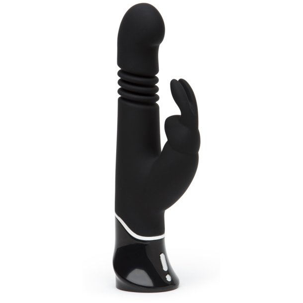 Greedy Girl Thrusting G-Spot Rabbit Vibrator