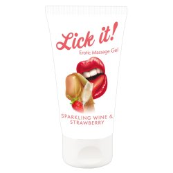 Lick-it champagne/jordber 50ml 