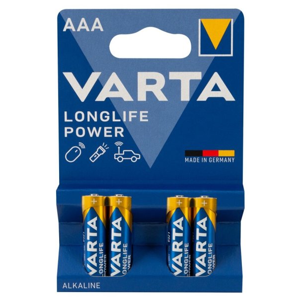 4 stk AAA Battar� (LR03)