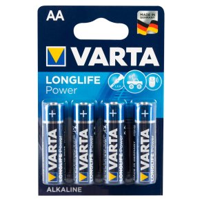 4 stk Varta AA Battar (LR6)