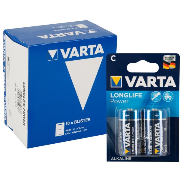 Varta battar&iacute; C 10x2