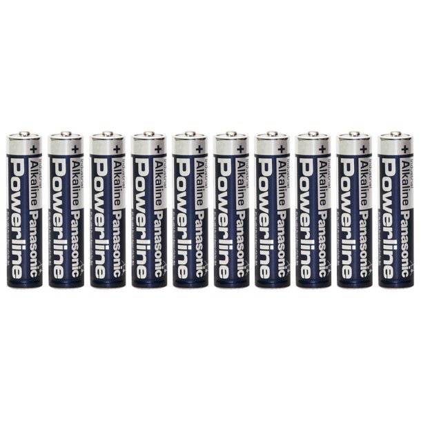 Panasonic battar&iacute; AAA Pack of 10