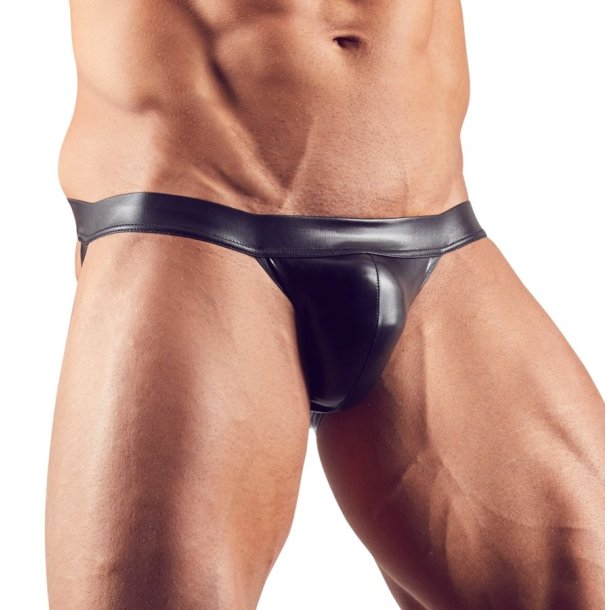 Svenjoyment svartur blankur jockstrap