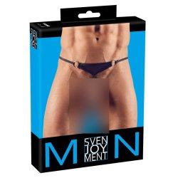 Svenjoyment svartur strongur vi� leysum ringi