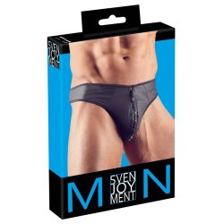 Svenjoyment svartur strongur vi� strass-snarl�si
