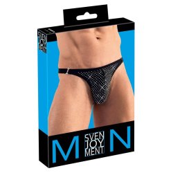 Svenjoyment svartur strongur vi� litf�grum strassi