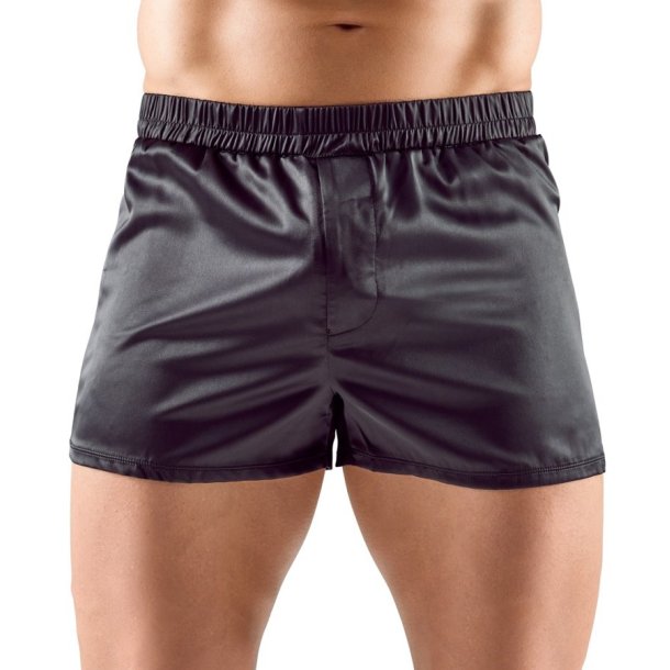 Svenjoyment svartar satinboxershorts