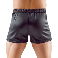 Svenjoyment svartar satinboxershorts