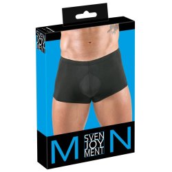 Svenjoyment svartar boxershorts vi� fyltum fronti