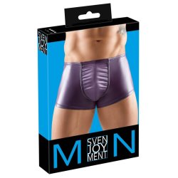 Svenjoyment lilla boxershorts vi� mattari yvirflatu