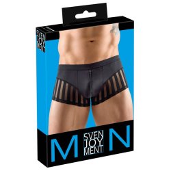 Svenjoyment svartar boxershorts vi� str�pum og snarl�si