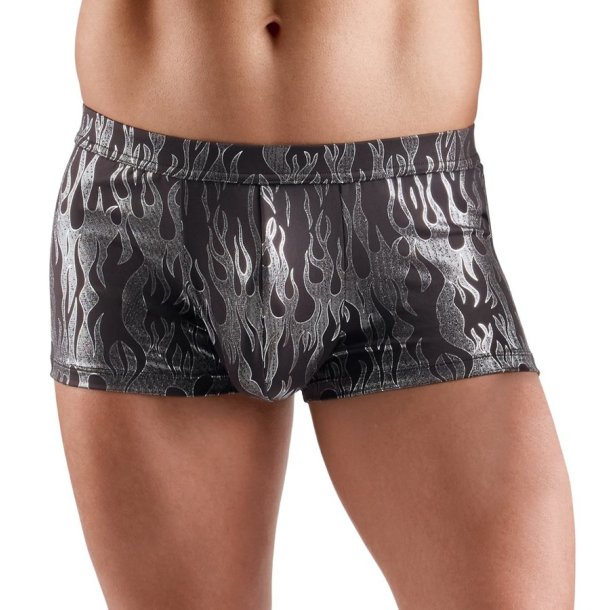 Svenjoyment svartar boxershorts vi� silvurlittum mynstri