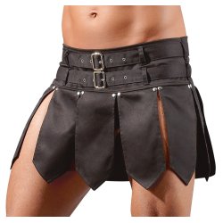 Svenjoyment svart kilt vi� tveimum beltum