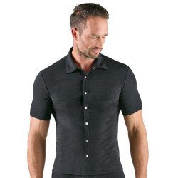 Svenjoyment skj�rta vi� glitrandi Lurex-yvirflatu