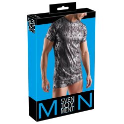 Svenjoyment troyggja vi� silvurlittum mynstri
