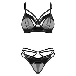 Obsessive Dominna svart BH-sett