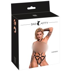 Bad Kitty opi� harness vi� ringum og nittum