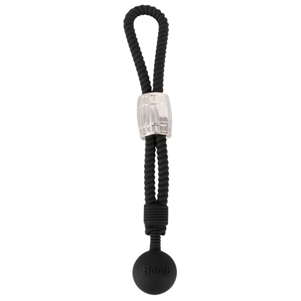 Rebel Heavy Rope Cock Strap with Ball