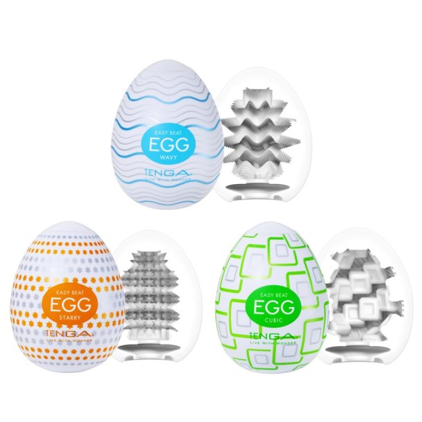 TENGA Egg Standard Set 1 - Pack of 3