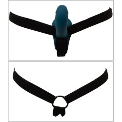 Strap on sett vi� vibrator