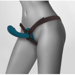 Strap on sett vi� vibrator