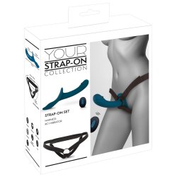 Strap on sett vi� vibrator