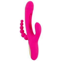 Triple Vibe With Flicking Tongue