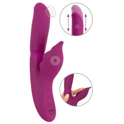 4 Function Vibrator - lilla - � 2,7 - 3,6 cm