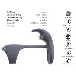 Vylor - penisringur vi� klitoris stimulator