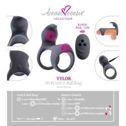 Vylor - penisringur vi� klitoris stimulator