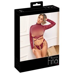 Abierta Fina myrkareytt blondusett vi� longum ermum