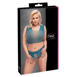 Cottelli Curves bl�gr�nt blondusett vi� ringum